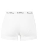 Calvin Klein Black/White/Grey Cotton Stretch 3-Pack Trunks