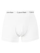 Calvin Klein Black/White/Grey Cotton Stretch 3-Pack Trunks