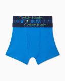 Calvin Klein Boys Ombre Band Boxer Brief 2 Pack in Blue S