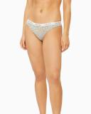 Calvin Klein Carousel Stripe Thong Pink Hot Pink L