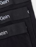 Calvin Klein CK 96 Plus 3 Pack Cotton Trunks in Black