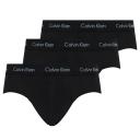 Calvin Klein Cotton Stretch 3 Pack Briefs Black L