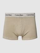Calvin Klein Cotton Stretch Mineral Dye Low Rise Trunks in beige-Neutral