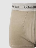 Calvin Klein Cotton Stretch Mineral Dye Low Rise Trunks in beige-Neutral