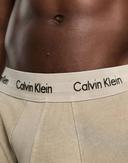 Calvin Klein Cotton Stretch Mineral Dye Low Rise Trunks in beige-Neutral