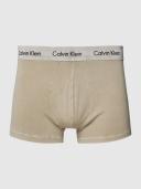 Calvin Klein Cotton Stretch Mineral Dye Low Rise Trunks in beige-Neutral