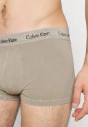Calvin Klein Cotton Stretch Mineral Dye Low Rise Trunks in beige-Neutral
