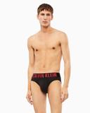 Calvin Klein Intense Power Cotton Briefs 3 Pack in Black Multi Black M