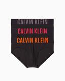Calvin Klein Intense Power Cotton Briefs 3 Pack in Black Multi Black M