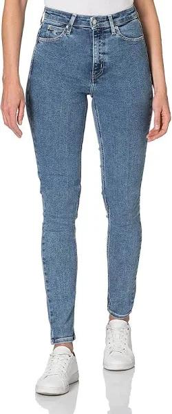 Calvin Klein Jeans High Rise Skinny Jeans Blue 25 / 32 Woman