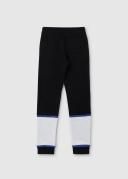 Calvin Klein Jeans Teen Boys Black Cotton Logo Tracksuit