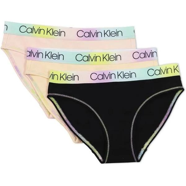 Calvin Klein Kids' Modern Cotton Boxer Briefs 3 Pack Cool Tie Dye