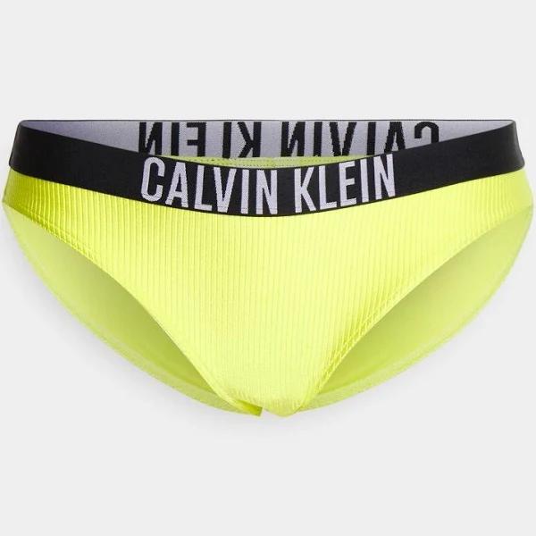 Calvin Klein Kw0kw01967 Bikini Top Yellow L Woman