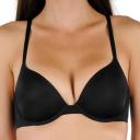 Calvin Klein Logo Demi Bra - Black - 38C