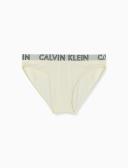 Calvin Klein Logo Thong - Green - XS