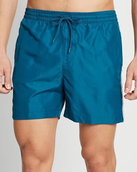 Calvin Klein Medium Drawstring Swimming Shorts Blue M Man KM0KM00700-CWJ-M