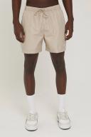 Calvin Klein Medium Tape Swim Shorts Mens, Size M, Beige