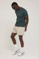 Calvin Klein Medium Tape Swim Shorts Mens, Size M, Beige