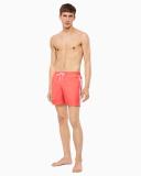 Calvin Klein Medium Tape Swim Shorts Mens, Size M, Orange