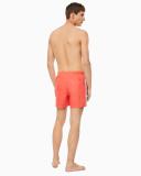 Calvin Klein Medium Tape Swim Shorts Mens, Size M, Orange