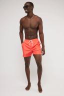 Calvin Klein Medium Tape Swim Shorts Mens, Size XL, Orange