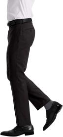 Calvin Klein Men Pants Black Size 42x32 Slim Dress - Flat Front