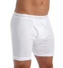 Calvin Klein Men's Big and Tall 2 Pack Boxer Brief Underwear (White, Size XL)