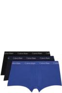 Calvin Klein Men's Cotton Stretch 3-Pack Low Rise Trunk
