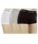 Calvin Klein Men's Low Rise Trunk Underwear 3 Pack - White - Size Large