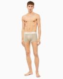 Calvin Klein Men's Trunks 3 Pack Linen/Black/Green, Size Small