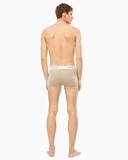 Calvin Klein Men's Trunks 3 Pack Linen/Black/Green, Size XL