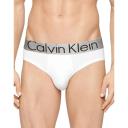 Calvin Klein Men's Underwear Steel Micro Briefs, White, X-Large