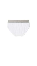 Calvin Klein Men's Underwear Steel Micro Briefs, White, X-Large