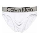 Calvin Klein Men's Underwear Steel Micro Briefs, White, X-Large