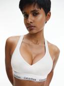 Calvin Klein Modern Cotton Bralette Lightly Lined White