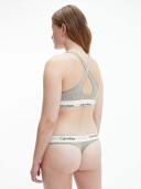Calvin Klein Modern Cotton Lightly Lined Bralette, Grey Heather