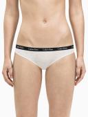 Calvin Klein Modern Cotton Naturals Thong Brief in Beige S