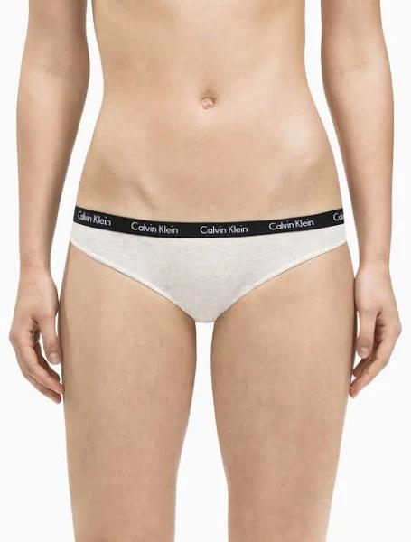 Calvin Klein Modern Cotton Naturals Thong Brief in Beige S