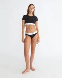 Calvin Klein Modern Cotton T-Shirt Bralette in Black L