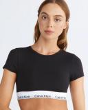 Calvin Klein Modern Cotton T-Shirt Bralette in Black L