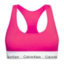 Calvin Klein Modern Cotton Unlined Bralette Bra - Very Berry