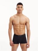 Calvin Klein Monolith Low Rise Cotton Trunk in Black XL