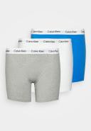 Calvin Klein Plus 3 Pack Cotton Stretch Boxer Briefs in Multi