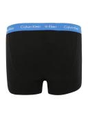 Calvin Klein Plus 3 Pack Cotton Stretch Low Rise Trunks in Black