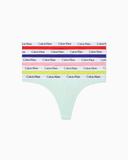 Calvin Klein - Pride Carousel 5-Pack Thongs in Violet / Rose / Tuscan / Cirtina / Cucumber