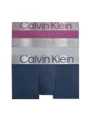 Calvin Klein Reconsidered Steel Cotton Trunks 3 Pack in Multi Assorted M