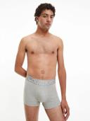 Calvin Klein Reconsidered Steel Cotton Trunks 3 Pack in Multi Assorted M
