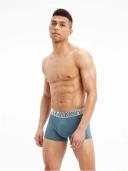 Calvin Klein Reconsidered Steel Cotton Trunks 3 Pack in Multi Assorted S