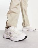 Calvin Klein Retro Tennis Oversized Mesh Womens White Trainers - US 6