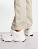 Calvin Klein Retro Tennis Oversized Mesh Womens White Trainers - US 6